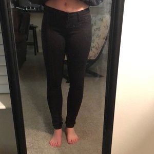 Black skinny jeans